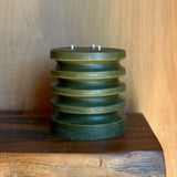 Ridged Stump Candle | Multiple Colours
