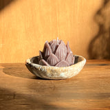 Milky Glaze Mini Lotus and Dish Sets
