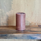 Large Olive Vase & Pillar Candles