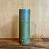 Large Olive Vase & Pillar Candles