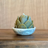 Milky Glaze candle/Ceramic Set