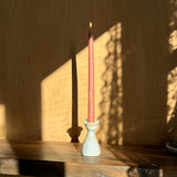 Milky Glaze Taper Candle Holder