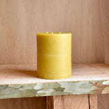 3-Wick Stump Candles