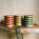 Ridged Stump Candle | Multiple Colours