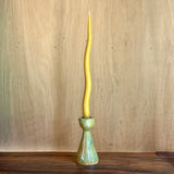 Green/yellow Ceramic/Candle Sets