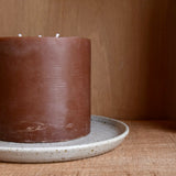 3-Wick Stump Candles