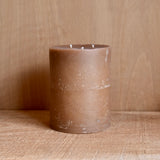 3-Wick Stump Candles