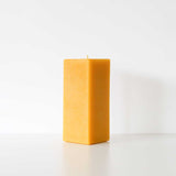 Square Beeswax Pillar Candles
